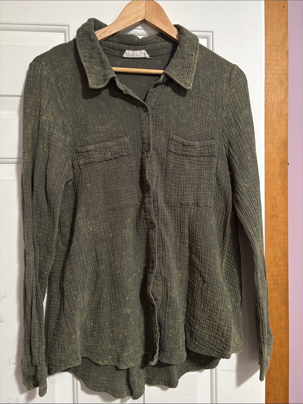 New In Rustic Button Down Shirt